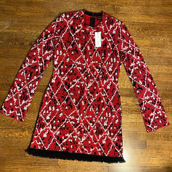 PROENZA SCHOULER Fringe jacquard-knit tunic - Picture 2 of 8